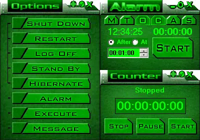 Скриншот №1 к программе Alarm