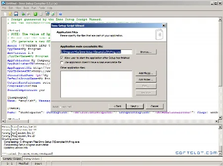 Скриншот №2 к программе Inno Setup Compiler