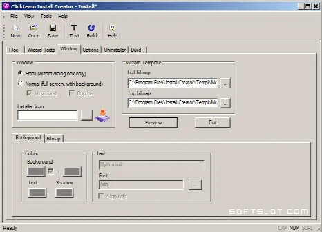 Скриншот №2 к программе Install Creator