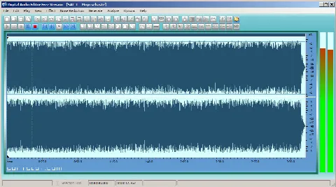Скриншот №1 к программе Digital Audio Editor