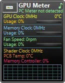 Скриншот №1 к программе GPU Meter