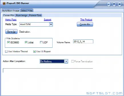 Скриншот №1 к программе iTopsoft ISO Burner