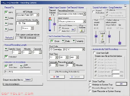Скриншот №1 к программе FREE Hi-Q Recorder