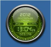 Скриншот №1 к программе SD Sidebar Clock