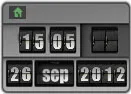 Скриншот №1 к программе Flip Clock