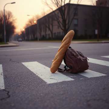 Маленький мальчик, убитый свежим батоном