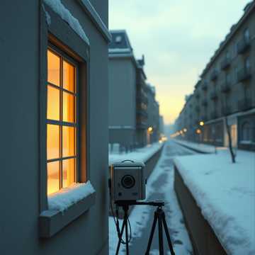 Давинчи и снег