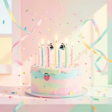 День рождение внучки Алёнки