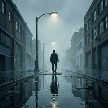 Серый дождь