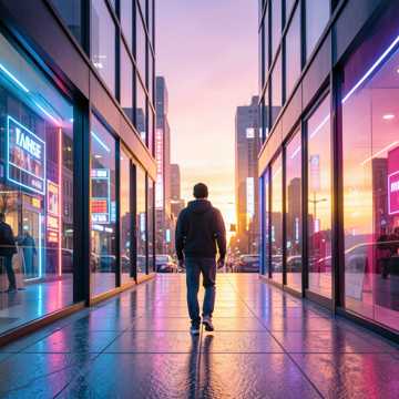 Свет на районе