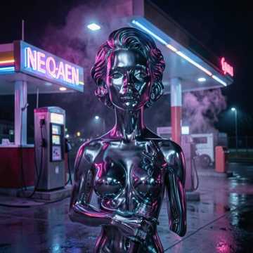 Королева бензоколонки