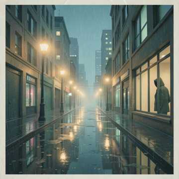 Пустой трамвайный круг