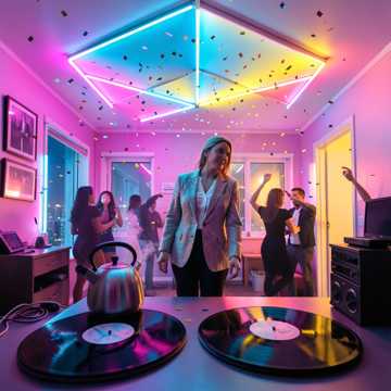 Ивличев на танцполе