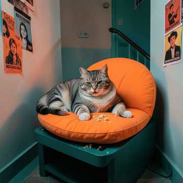 Жирный кот Тоша и Тимур