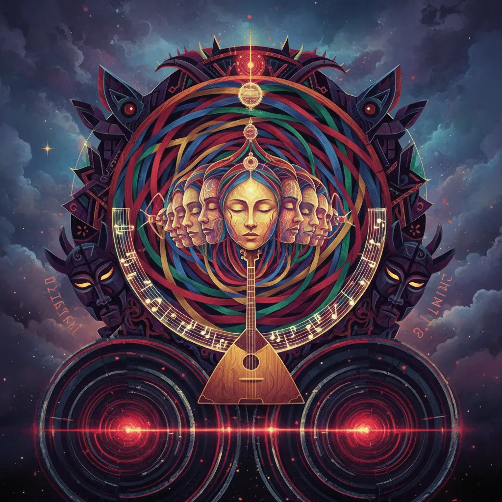 За рекой туман