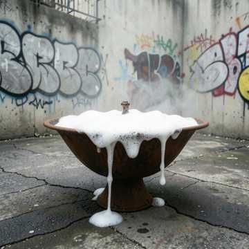 Таз с мылом