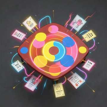 Цветные круги