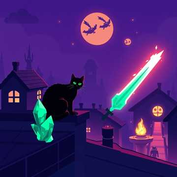 Деревня, клинок и огонь