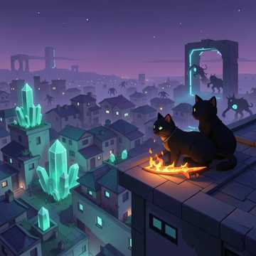 Деревня, клинок и огонь