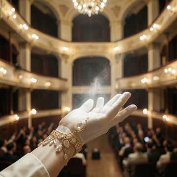 Пылинка на руке