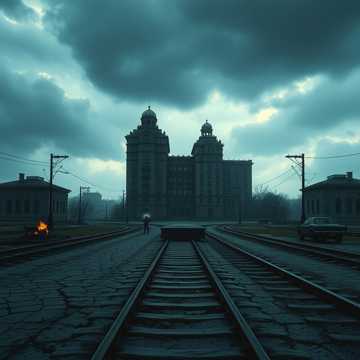 В городе гроб