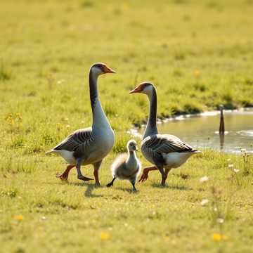 Гусиная семья