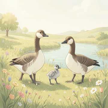 Гусиная семья