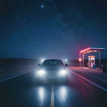 Закат на крыше