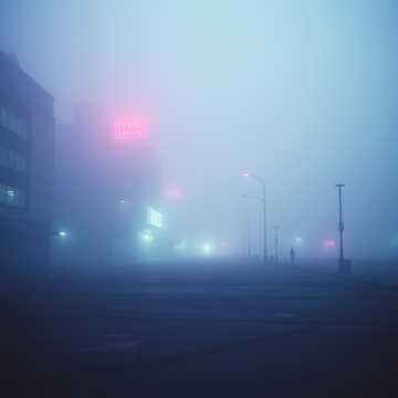 Туман над городом