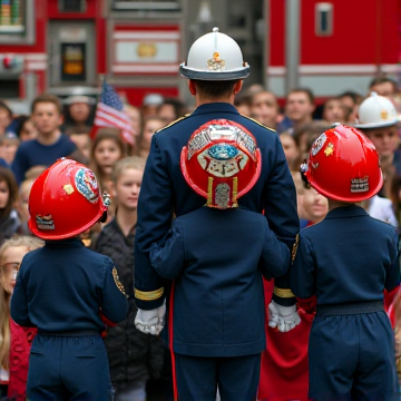 Пожарная охрана, с праздником!