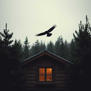 Черный ворон