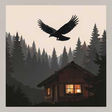 Черный ворон