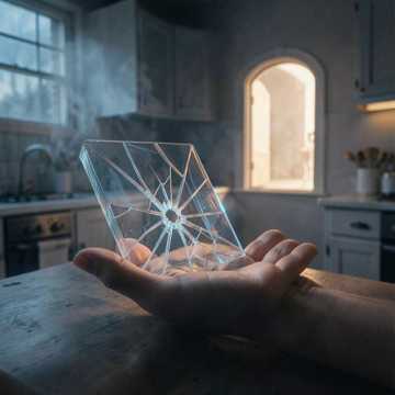 Стекло на ладонях