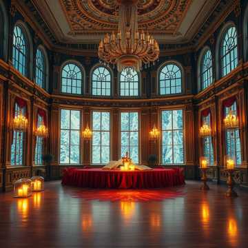 Dance in the winter palace