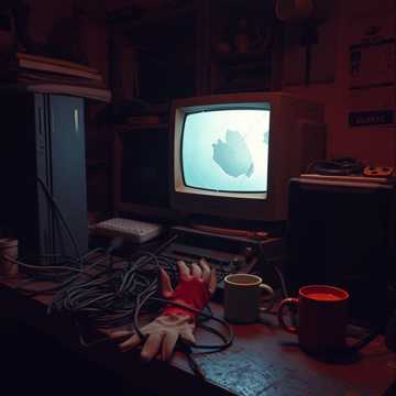 Павел и лопнувший экран