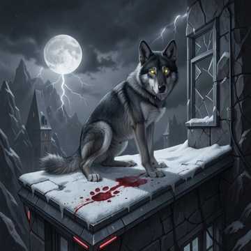 Клык и луна