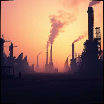 Steel Teeth in Smoke