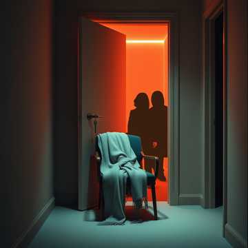 Дверь на щеколде