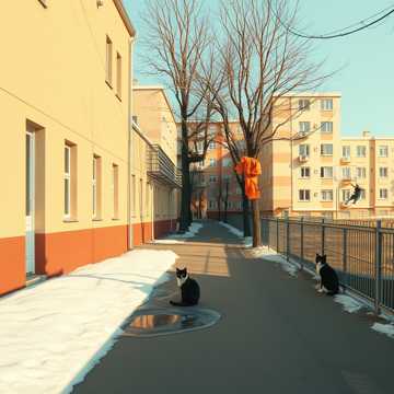 Весна на районе