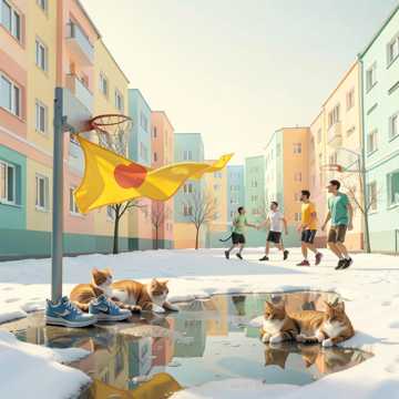 Весна на районе