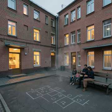 Во дворе Союза