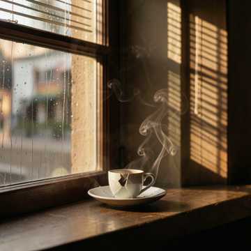 Кофе на осколках