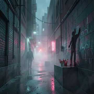 Морган на районе