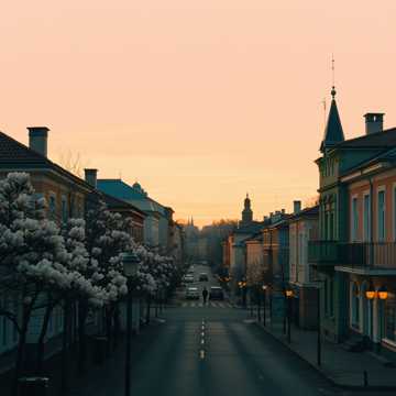 городок моего детства