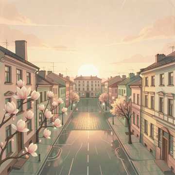 городок моего детства