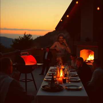 Армяне жарят шашлыки