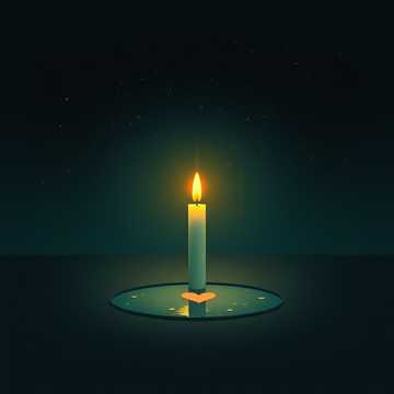 Свеча дотла