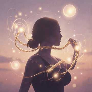 Маша и косы