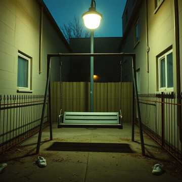 Качели скрипят до ночи