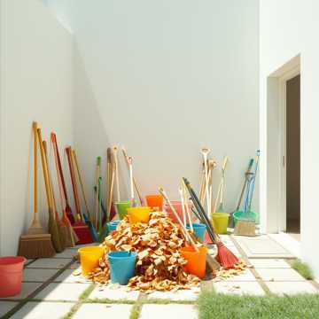 Субботник в нашем дворе